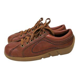 Vintage 90s Fanfares Leather Oxford Shoes